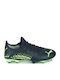 Parisian Fizzy Pistachio FG/AG Kids Soccer Cleats & Shoes Molded Navy Blue