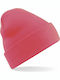Beanie Căciulă Pentru Bărbați Roz Fluorescent