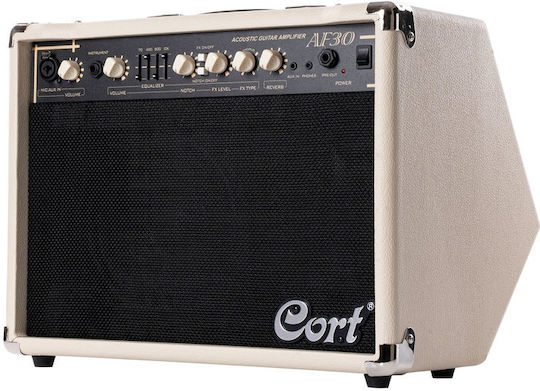 Cort AF30 Combo Ενισχυτής Ακουστικών Οργάνων 1 x 8" 30W Μπεζ