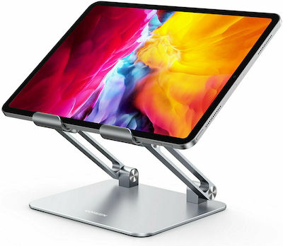 Ugreen Folding Desktop Βάση Tablet Γραφείου έως 12.9" σε Ασημί χρώμα