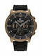 Tommy Hilfiger Luca Men's Watch 50mm Chronograph Battery with Black Metal Bracelet