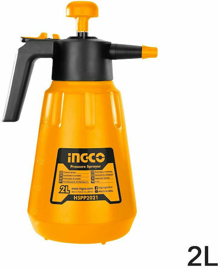 Ingco Pulverizator cu presiune cu Capacitate 2lt 2.5bar
