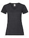 Fruit of the Loom Women's Short Sleeve Promotional T-Shirt Dark Heather Grey