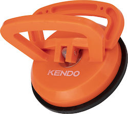 Kendo Μονή Βεντούζα Πλαστική Διαμέτρου 115mm με Ικανότητα Συγκράτησης 40kg
