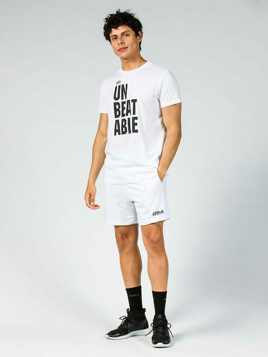 GSA Sportliche Herrenshorts Weiß