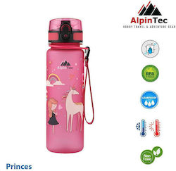 AlpinPro AlpinTec Kids Термос Еднорог Non Spill 500ml Розов AlpinPro AlpinTec Kids Термос Еднорог Non Spill 500ml Розов