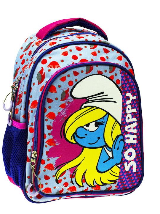 Smurfita So Happy School Bag Backpack Kindergarten Multicolored