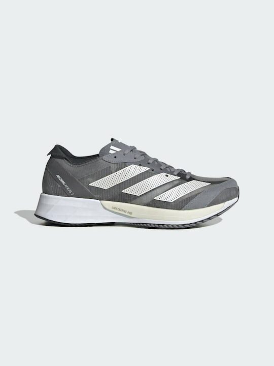 Adidas Adizero Adios 7 Γυναικεία Αθλητικά Παπούτσια Running Grey Three / Zero Metalic / Grey Five