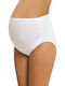 White Maternity Brief