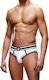 Prowler Jockstrap Sexy pentru bărbați Deschise Slipuri White / Black