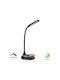 Braytron LED Schreibtischlampe mit flexiblem Arm in Schwarz Farbe