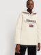 Rainforest Women's Short Sports Jacket Waterproof for Winter with Hood White NP0A4GM5-NS5