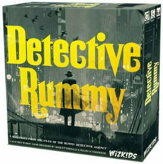 Board Game Detective Rummy for 2-4 Players 14+ Years Old (EN) WizKids