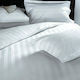 Hotel Sheet White Semi-Double 180x290cm Cotton 1pcs