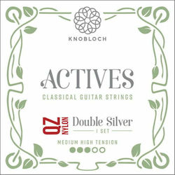 Knobloch Double Silver Nylon QZ 300ADQ Medium High Classic Guitar String