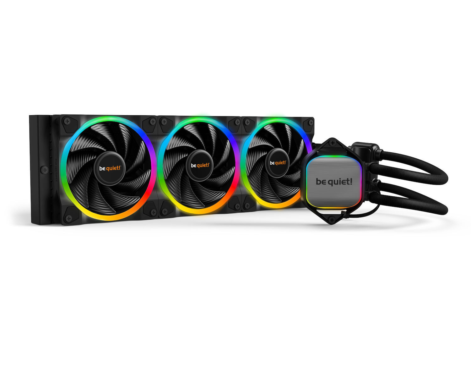 Be Quiet PURE LOOP 2 FX Υδρόψυξη Επεξεργαστή Τριπλού Ανεμιστήρα 120mm για Socket AM4/AM5/1700/1200/115x με ARGB Φωτισμό