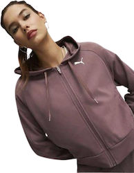 PUMA Modern Sports Women's Sweatshirt Brown with Hood