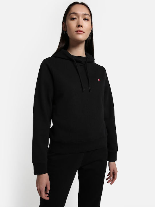 Napapijri Women's Hooded Sweatshirt Black