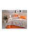 Mc Decor Sheet Sets Single 170x240cm. Felix Ora Brown 3pcs