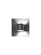 Sollux Pixar Modern Leuchte Wand mit Fassung G9 Gray 13x13x13cm
