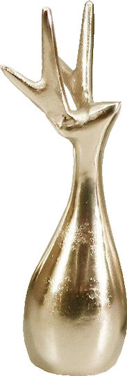 InTheBox Weihnachtliche Figur Hirsche Gold Länge 7cm 2Stück