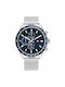 Tommy Hilfiger Miles Watch Chronograph Battery with Silver Metal Bracelet