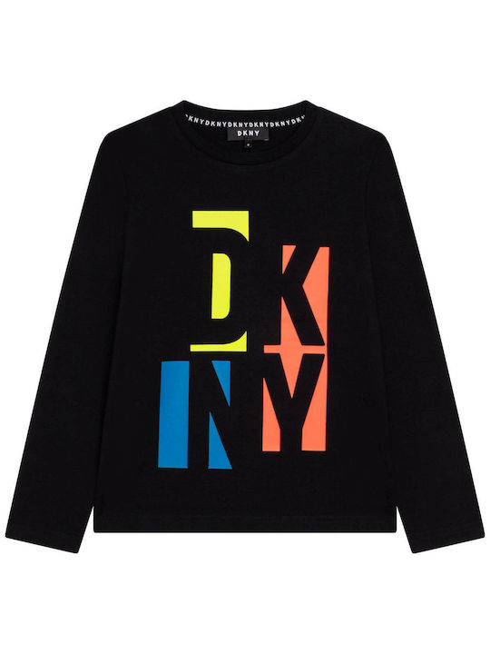 DKNY Kids' Blouse Long Sleeve Black