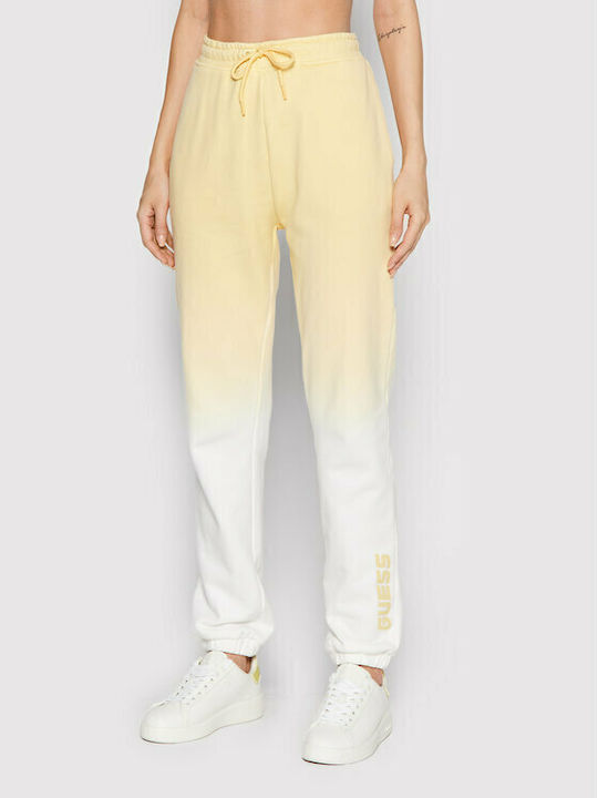 Guess Anise Sweatpants Jogger Yellow