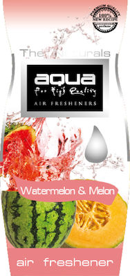 Aqua Αρωματική Καρτέλα Κρεμαστή Αυτοκινήτου The Naturals Watermelon & Melon