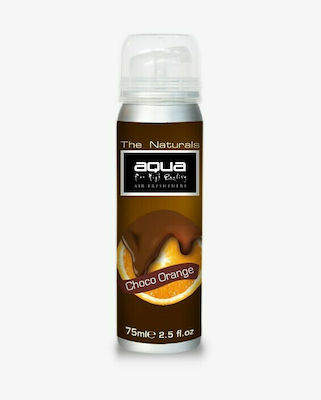 Aqua Car Air Freshener Spray The Naturals Choco & Orange 75ml 00-0