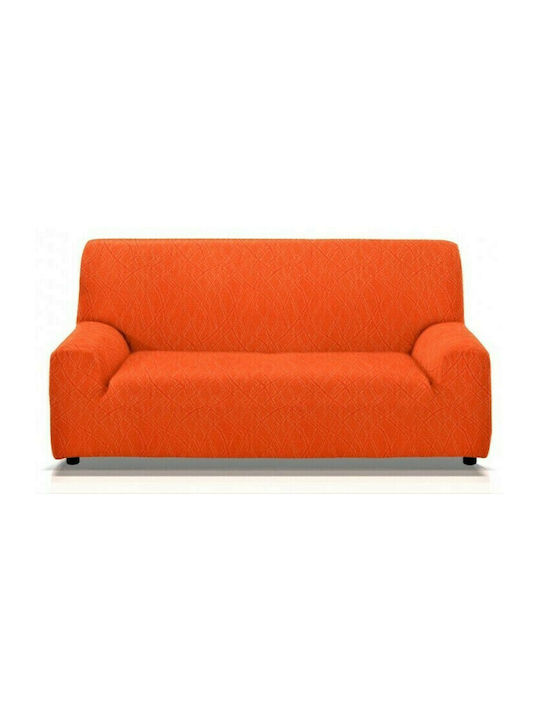 Mc Decor Akari Elastic Cover for Three Seater Sofa Orange 170εκ. 1pcs MCL.EL.AKARI.TR-PORTOKALI