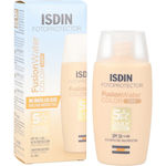 Isdin Fotoprotector Fusion Water Sonnenschutz Creme Für das Gesicht SPF50 mit Farbe Light 50ml