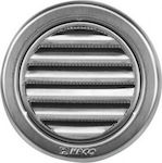 Haco 0703 Vent Louver 10x10cm Round