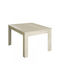 Tito Table Kitchen Wooden White / Grey 138x80x74cm