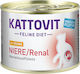 Kattovit Finnern Kattovit Niere/Renal Wet Food for Adult Cats in Cans with Chicken Gluten-Free 185gr