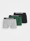 Men's Boxers Grey/Green/Black 3Pack