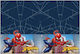 Procos Τραπεζομάντηλο Party Πλαστικό Crime Fighter Marvel Μπλε 180x120cm 93866