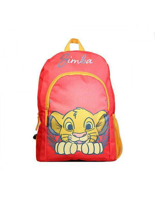 Bagtrotter Lion King School Bag Backpack Kindergarten in Red color