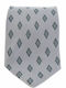 Giorgio Armani Men's Tie Silk Monochrome in Gray Color