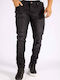 Men's Jeans Pants Elastic with Slim Fit Black