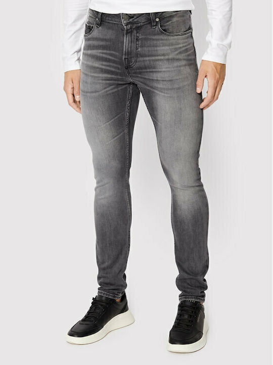 Guess Chris Men's Jeans Pants Skinny Fit Gray