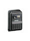 Stahlex Wall-mounted Combination Key Holder Metallic with Combination Dial 10x6x15cm
