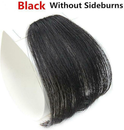 Infinitive Hairpieces with Clip in Black Color Glamza Hair Bangs Νο4