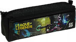 Gim League of Legends Pencil Case Barrel with 2 Compartments Black