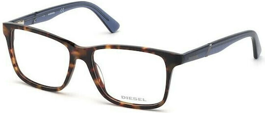 Diesel Rame Ochelari Pentru Bărbați Acetat Maro Tortoise DL5293-52A
