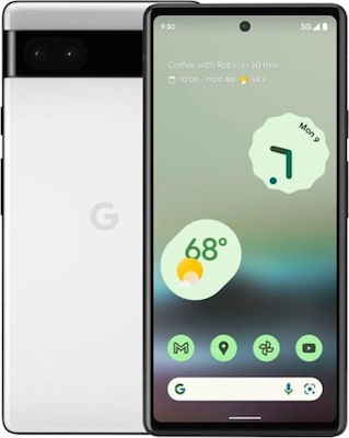 Google Pixel 6a 5G (6ГБ/128ГБ) Chalk White