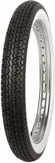 Mitas B4 White Wall F-R 2.25-18 42J TT Anvelopă motocicletă