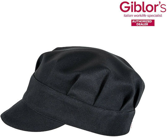 Giblor's Καπέλο Σεφ Μαύρο