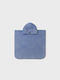 Mayoral Hooded Baby Poncho Bear Blue