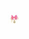 Excite-Fashion Child Safety Pin made of Gold Plated Silver with Cross for Girl